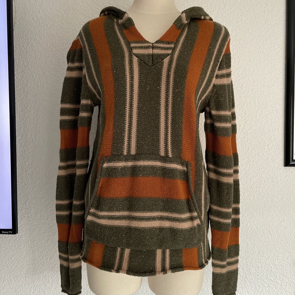 Lucky Brand Drug Rug Pullover Hoodie